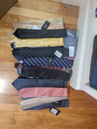 Thirty Five Designer Silk Ties.