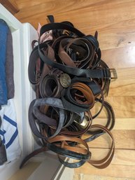 Men's Belts, Approximately 42 Inches.