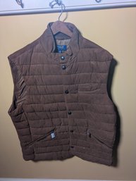 Ralph Lauren XXl Leather Vest.