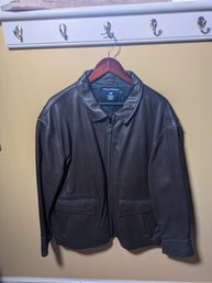 Ralph Lauren Polo Sport XL Leather Jacket.