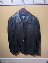Patagonia Leather Jacket, XL.