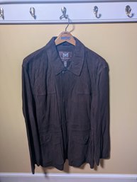 Hickey Freeman XXL Leather Jacket.