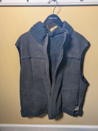 Orvis XXL Shearling Vest.