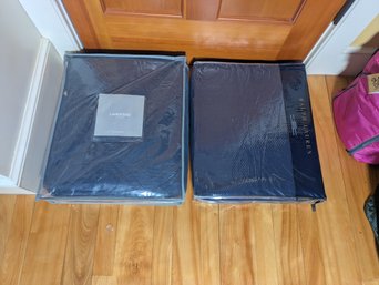 Two King Coverlets: Ralph Lauren And Lands End.