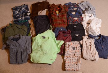 Approximately 40 Mens Shirts.