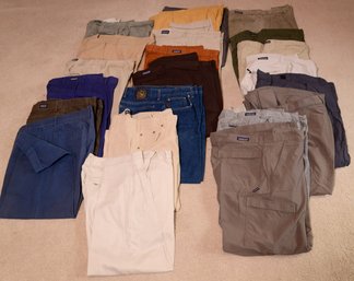 Group Of Patagonia Men's Pants.