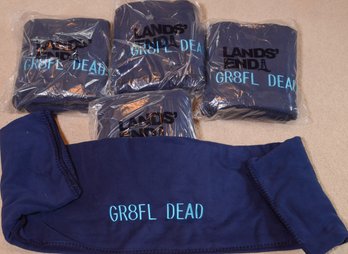 5 Lands End Fleece Throw Blankets