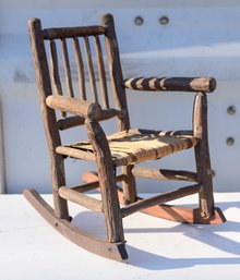 Old Hickory Style Child's Rocker.