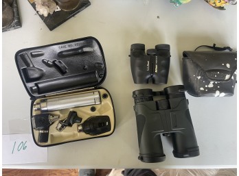 Two Binoculars