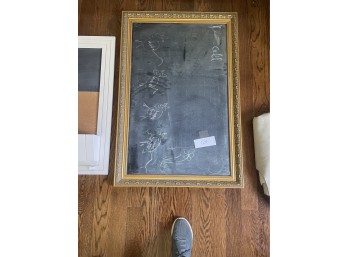 Large Framed Chalkboard