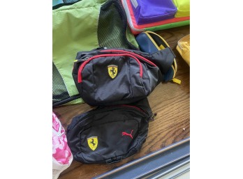 Large Group of Travel Bags and Fanny Packs