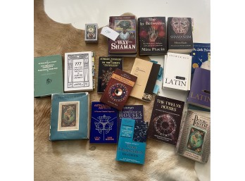 Group of Books On Astrology, Shamans and Latin