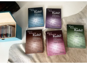 Five Volumes of 'What is Bothering Rashi?'