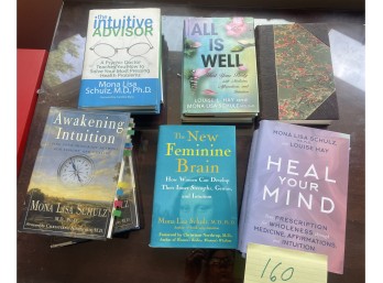 Group of Hardcover Books on Intuition