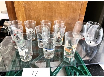 Ten Molly and Hatch Juice Glasses