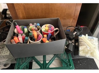 Glue Gun with Glue Inserts