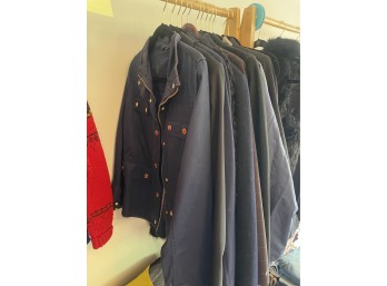 Group of Women's Jackets Including a Cole Haan Double Breasted Jacket