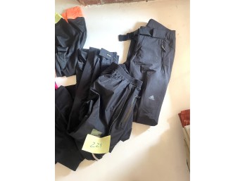 Group of Women's Yoga Pants and Wind Pants