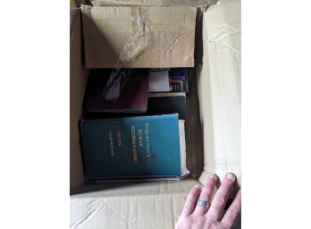 Five Boxes of Books on Neurology and the Mind Text Books and Novels