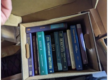 Eleven Boxes of Books on Neurology and Other Medical Book and Novels