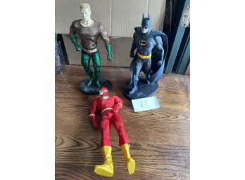 Three Action Figures