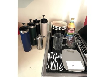 Group of Kitchen Table Items