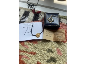 Jewish Bronze Coin Necklace Ca. 135 BC-29 AD