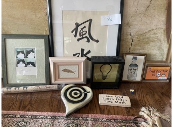 Group of Prints and Wall Decor