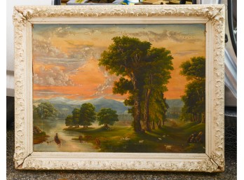 19th Century Pastoral Landscape.