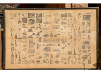 Edison Concert News Phonograph Broadside.