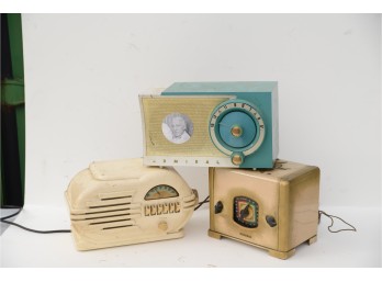 Three Tube Radios.