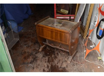 Northern Electric Console Radio.