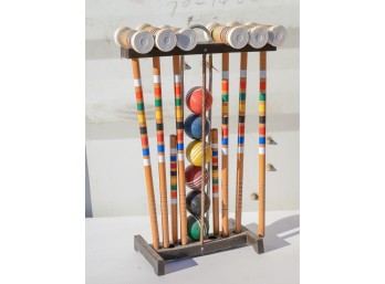 Croquet Set.