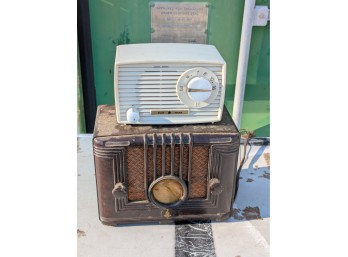 Two Small Radios.