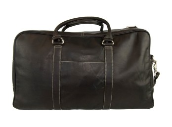 Latico Leathers Heritage Cabin Duffel - Black