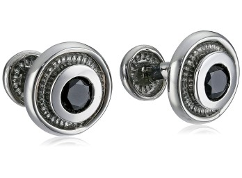 ROTENIER Black Onyx Bearing Cufflinks - $595.00