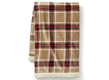 Four Lands End Sherpa Throws