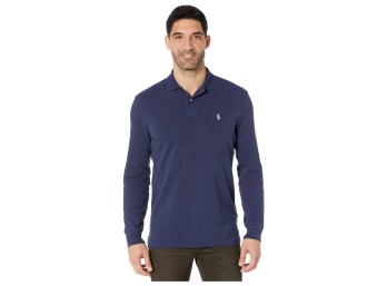 Polo Ralph Lauren Mens Long Sleeve Mesh Polo Shirt XXL