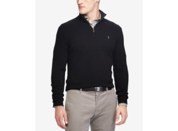 Polo Ralph Lauren Wool-Cashmere Sweater Black