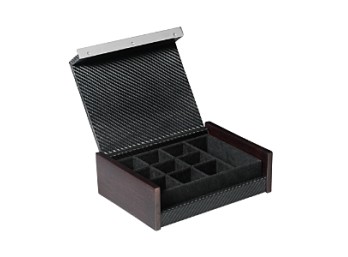 Ralph Lauren Sutton Cuff Link Box - BlackSilver