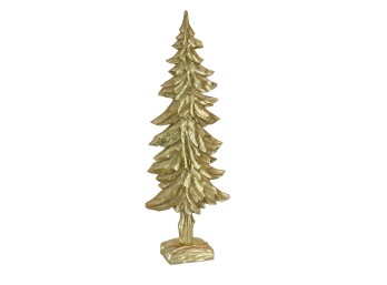 Three National Tree Company Gold Christmas Tree Decorations