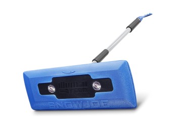 Two Snow Joe LED Illum N Broom LED Lighted 4 In 1 Snow Brush And Ice Scrapers, SJBLZD