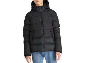 Pajar Men's Valby Quilted Mixed Media Puffer Jacket - Black