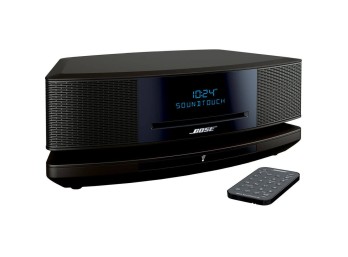 Bose 738031-1710 Wave SoundTouch Music System IV, Works With Alexa, Espresso Black