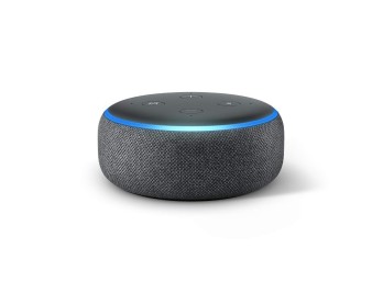 Two Echo Dot (3rd Gen, 2018 Release) - Smart Speakers With Alexa - Charcoal