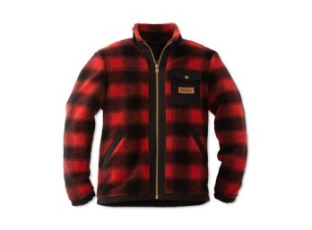 Pendleton Men's Lone Fir Buffalo Plaid Full-Zip Jacket - Red Buffalo, XL