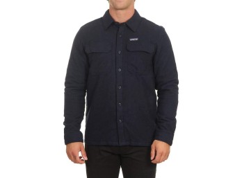 Patagonia M's Insulated Fjord Flannel JKT Flannel Navy Blue Mens XXL