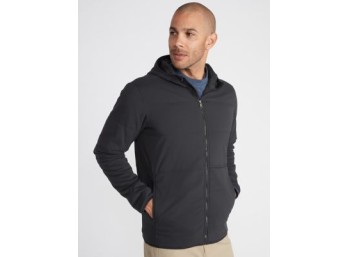 ExOfficio Men's Pargo Insulated Hoody in Black Size: 2XL