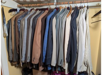 Thirty Four Men's XXL Suit Jackets.