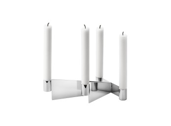 Georg Jensen URKIOLA candleholder stainless steel